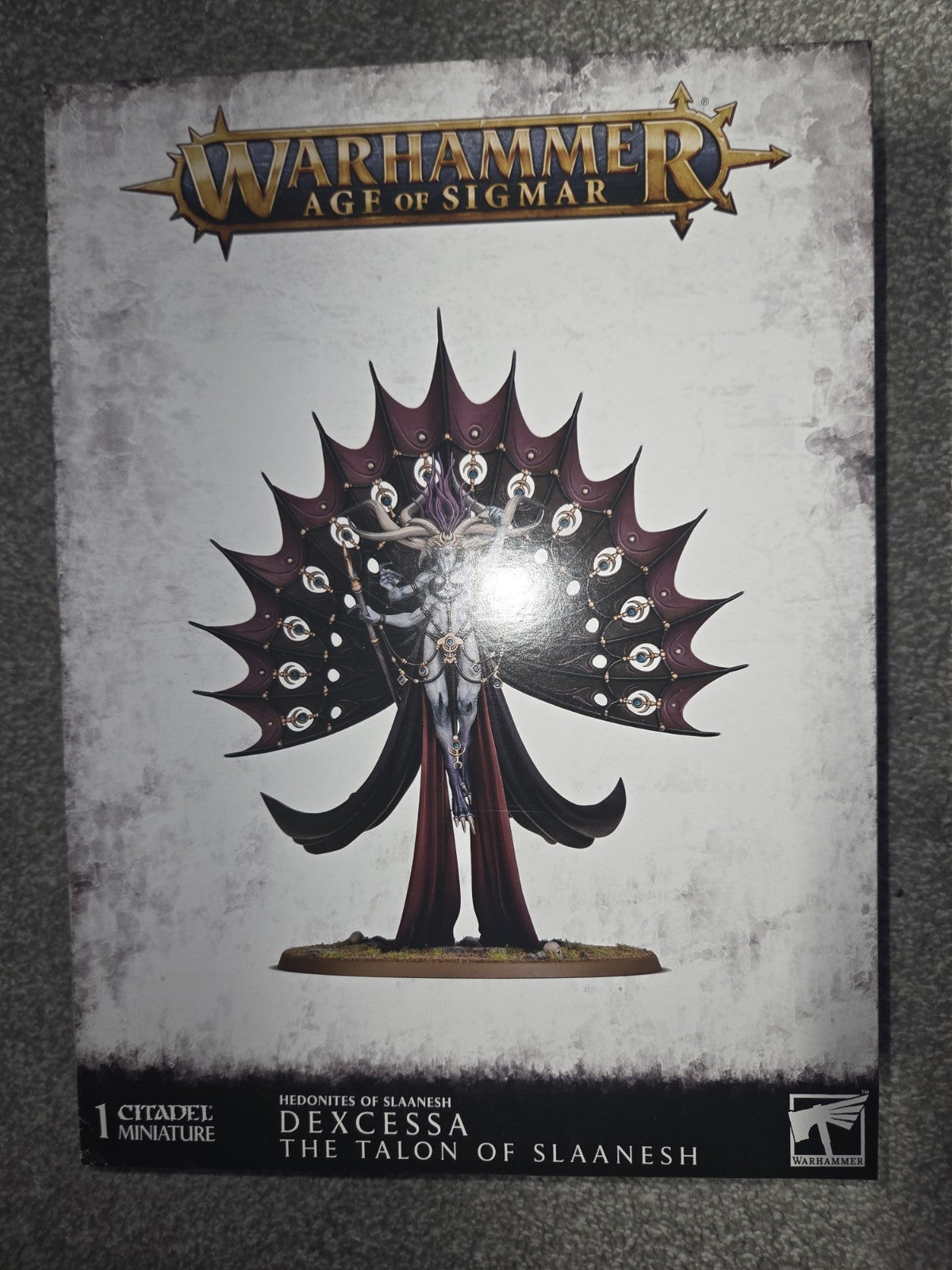 Hedonites of Slaanesh Dexcessa, the Talon of Slaanesh Warhammer Sigmar 97-50 NiB0