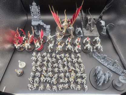 Warhammer Age of Sigmar -  Flesh Eater Courts Army Lot - Mostly Painted0
