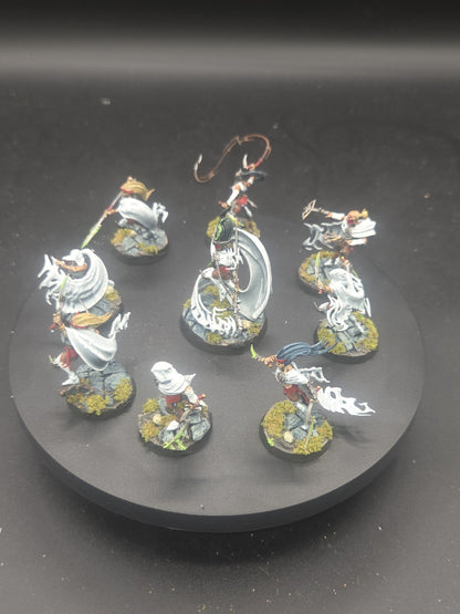 KHANITE SHADOWSTALKERS WARHAMMER WARCRY WARBAND DAUGHTERS OF KHAINE ELVES ELF1