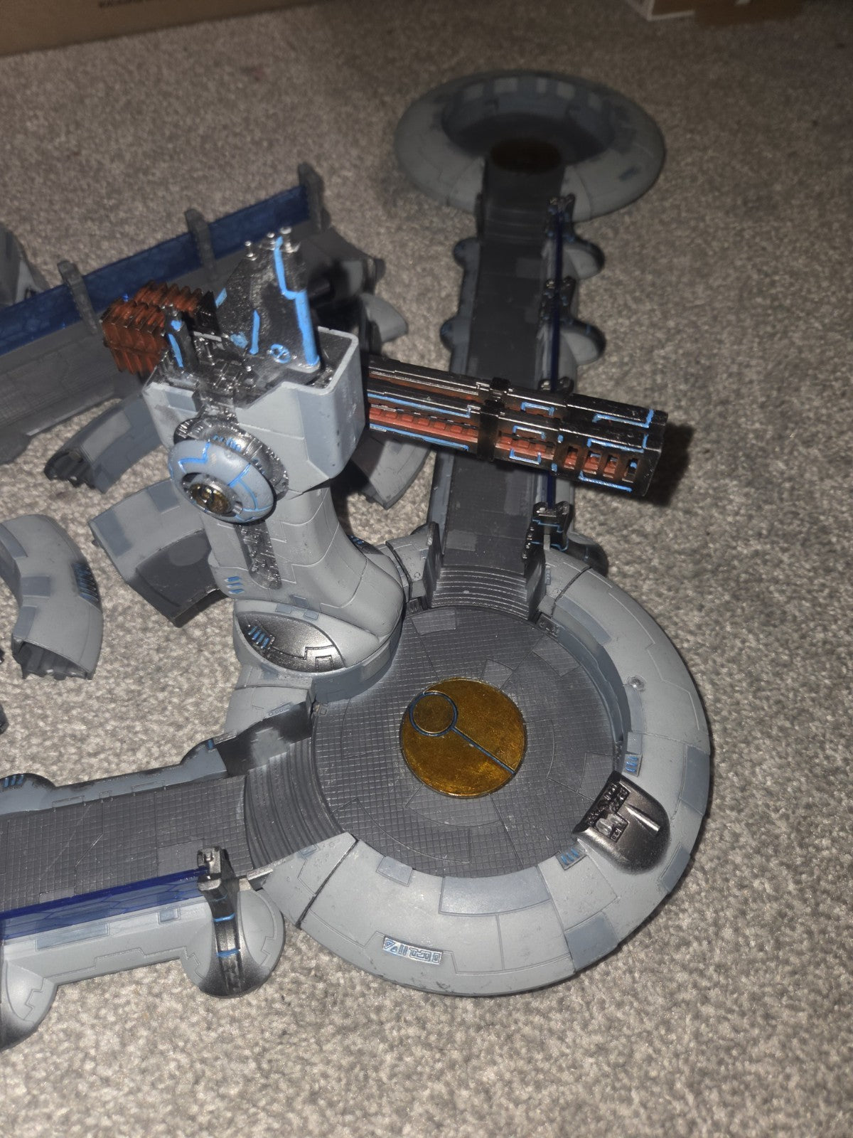 Warhammer 40k Tau Tidewall Rampart - OOP Extra shieldline parts magnetized 2