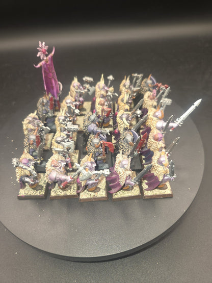 Warhammer Age Of Sigmar Slaves To Darkness Chaos Warriors x25  Well painted 3