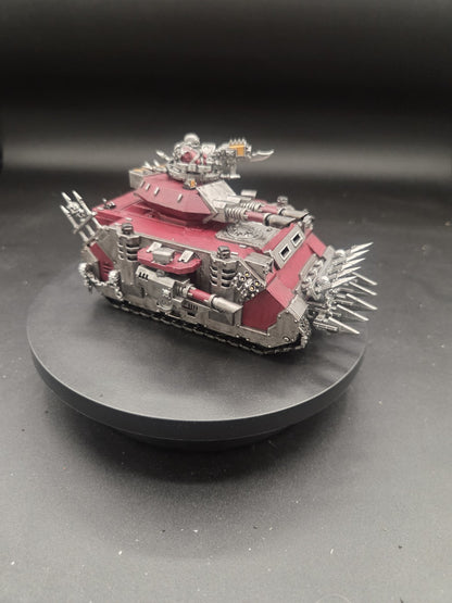 Warhammer 40K painted World Chaos Predator kitbash 0