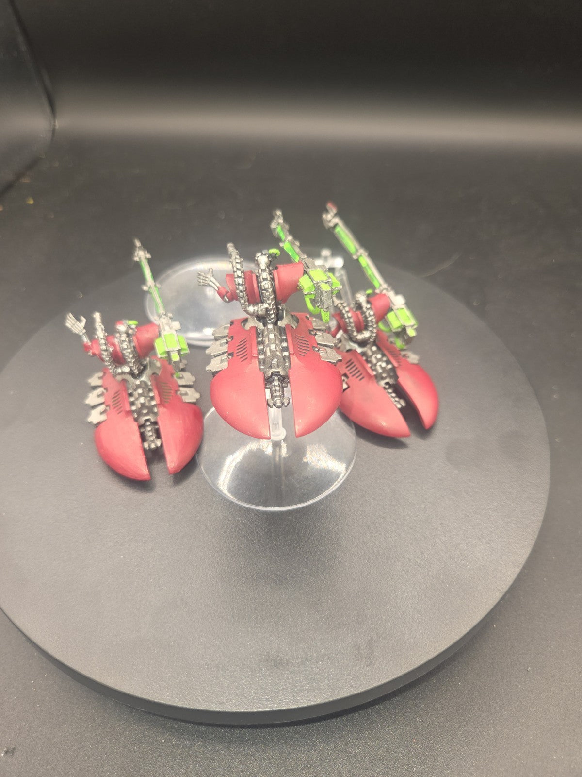 Warhammer 40k Necrons Tabletop Ready Painted Lokhust Destroyers  228-121