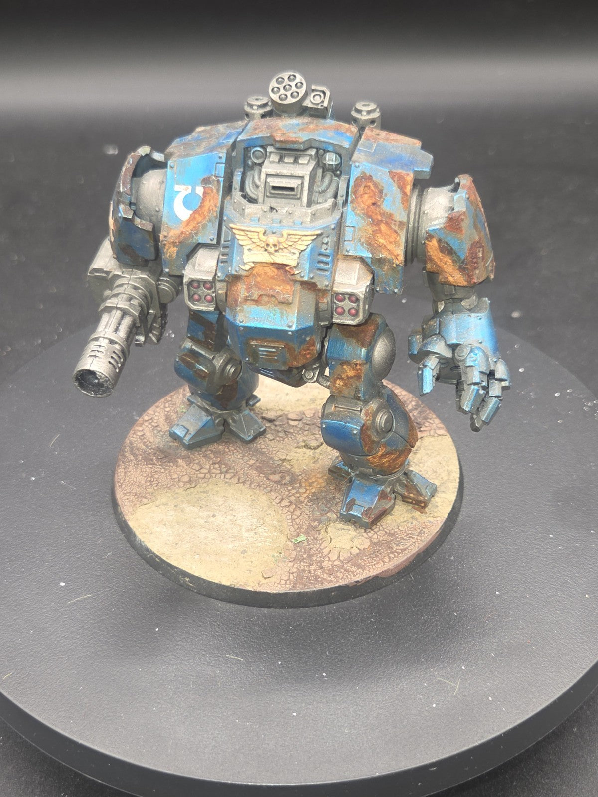 Ultramarines Redemptor Dreadnought, Well Painted, ID#55890