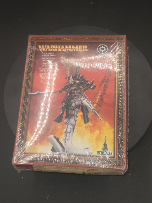SLAANESH CHAOS LORD OF PAiN On Daemonic Mount NIB Metal Hedonites Warhammer OOP 0