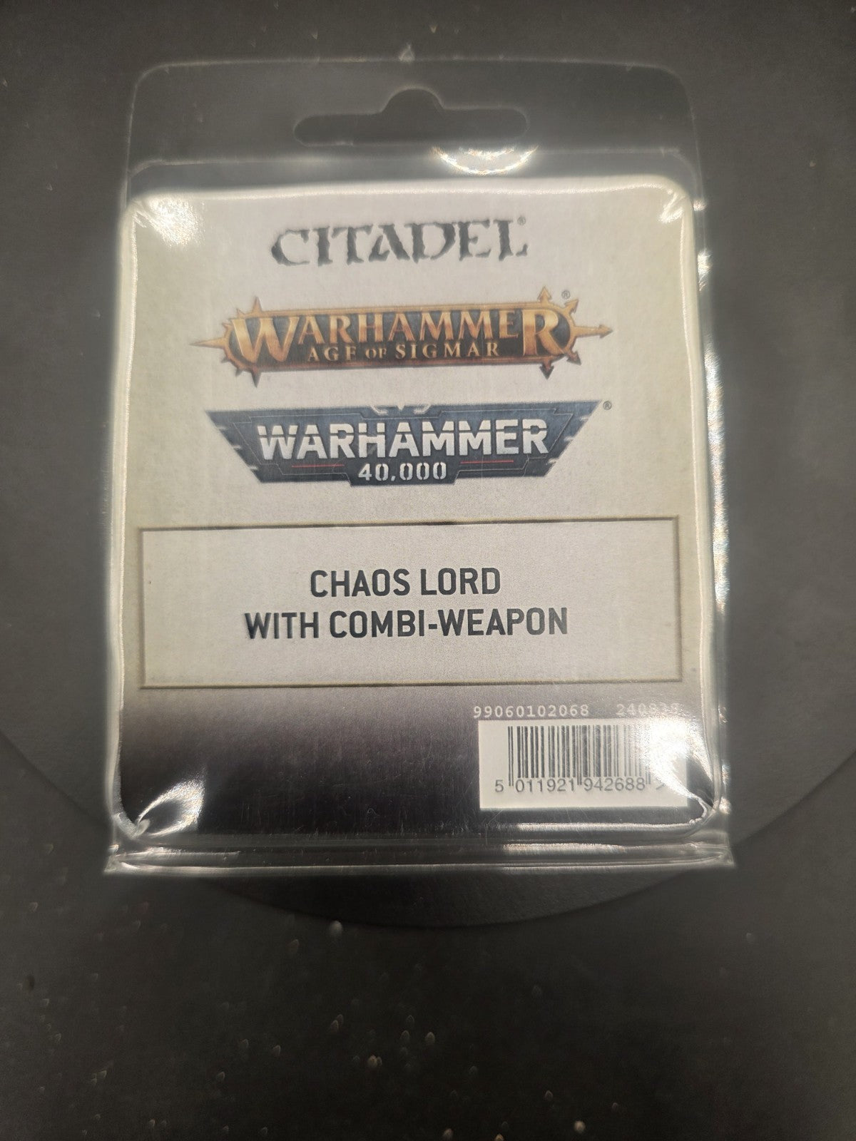 Games Workshop 40k Chaos Space Marines Lord with Combi Weapon Metal NiB Sealed0
