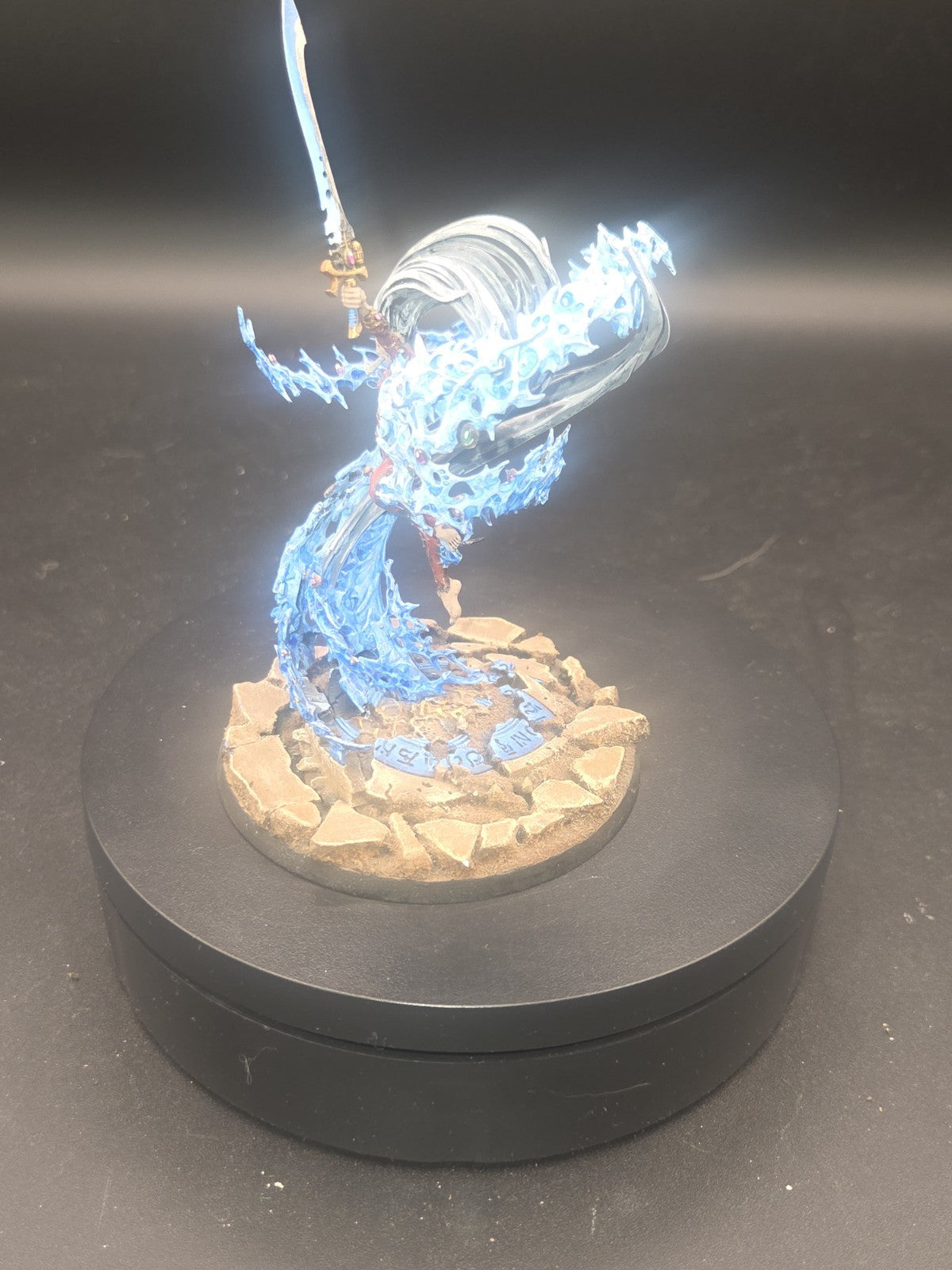 40K Ynnari Yncarne Avatar Ynnead - Master Energy Effects Tabletop Ready Painted 1