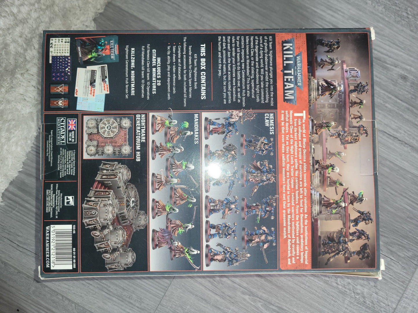 Warhammer 40k - Kill Team Nightmare Sealed Unopened 1