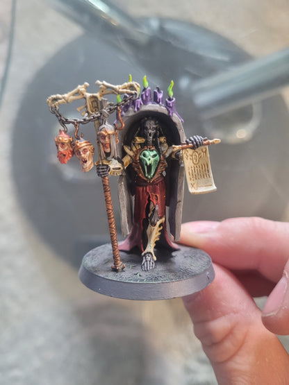 Warhammer Ossiarch Bonereapers Vokmortian Well Painted and based - JYS762