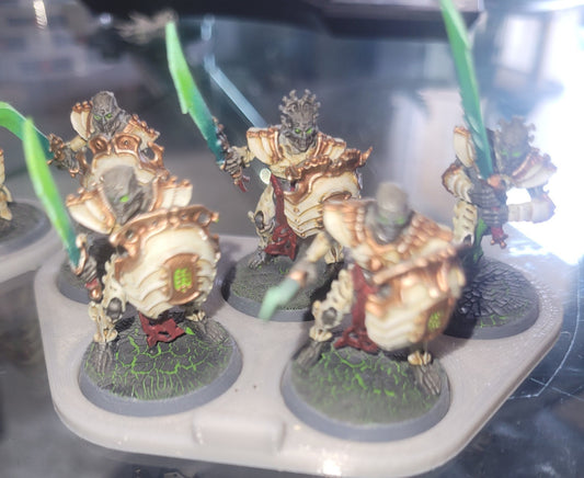 Warhammer AOS well painted and based Ossiarch Bonereapers Mortek Guard SK31520